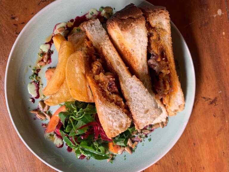 Bacon and Cheddar Toastie