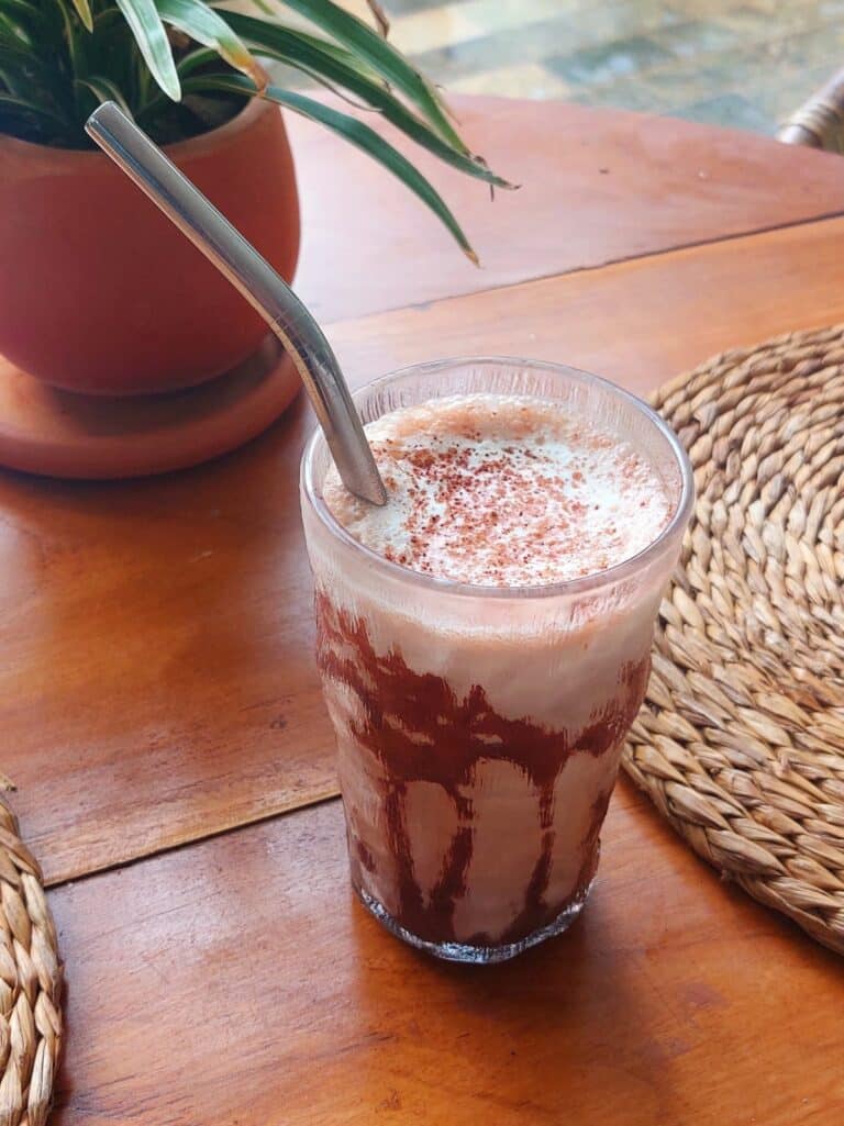 Chocolate and Vanilla Frappe