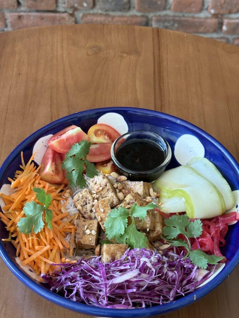 Rice Noodle Poke Bowl